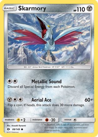 Skarmory (88)/149 Common Reverse Holofoil