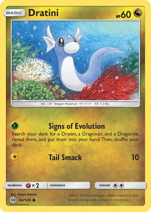 Dratini (94)/149 Common Reverse Holofoil