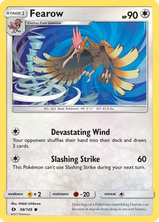 Fearow (98)/149 Common Reverse Holofoil
