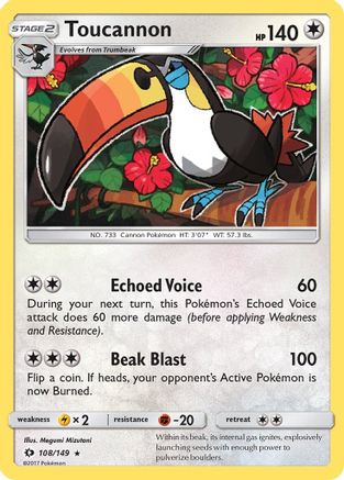 Toucannon (108)/149 Rare