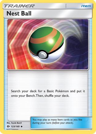 Nest Ball (123)/149 Uncommon Reverse Holofoil