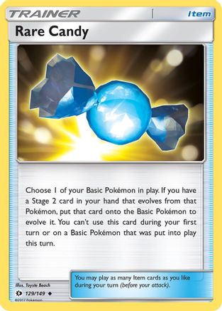 Rare Candy (129)/149 Uncommon Reverse Holofoil