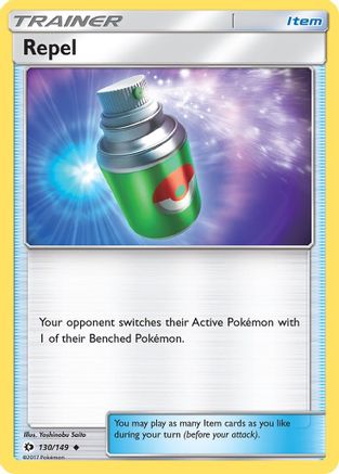 Repel (130)/149 Uncommon Reverse Holofoil