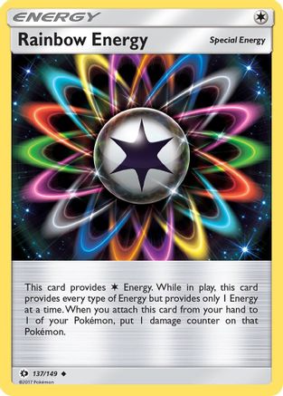 Rainbow Energy (137)/149 Uncommon Reverse Holofoil