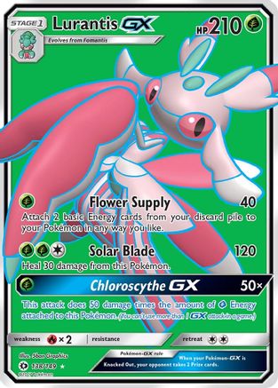 Lurantis GX (Full Art) (138)/149 Ultra Rare Holofoil