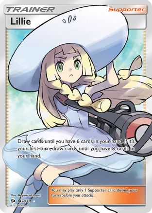Lillie (Full Art) (147)/149 Ultra Rare Holofoil (Cabinet-NM)