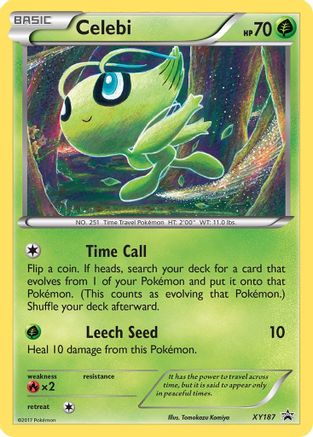 Celebi - XY187 (XY187)/211 Promo Holofoil