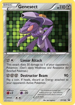 Genesect - XY196 (XY196)/211 Promo Holofoil
