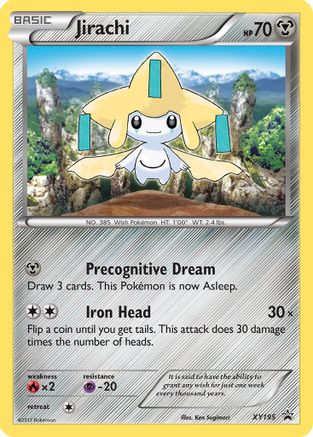 Jirachi - XY195 (XY195)/211 Promo Holofoil