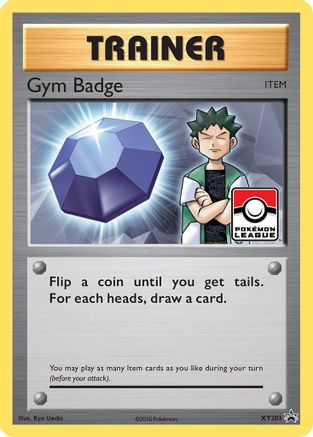Gym Badge (Brock) (XY203)/211 Promo Holofoil