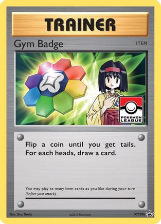 Gym Badge (Erika) (XY206)/211 Promo Holofoil