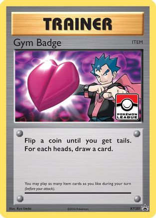 Gym Badge (Koga) (XY207)/211 Promo Holofoil