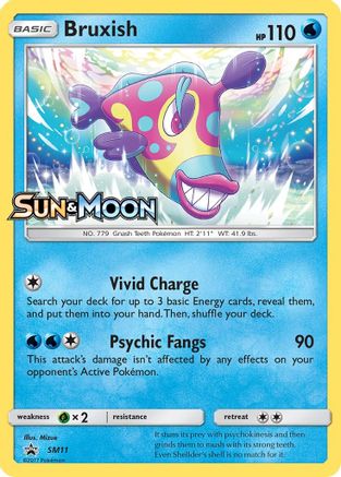 Bruxish - SM11 (Prerelease) (SM11)/248 Promo Holofoil