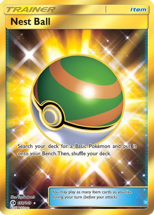 Nest Ball (Secret) (158)/149 Secret Rare Holofoil
