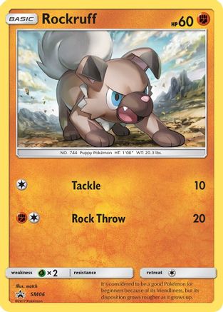 Rockruff - SM06 (SM06)/248 Promo Holofoil