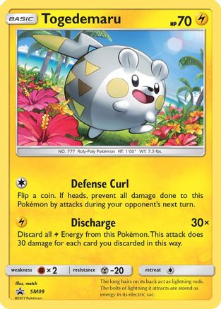 Togedemaru - SM09 (SM09)/248 Promo Holofoil