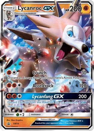 Lycanroc GX - SM14 (SM14)/248 Promo Holofoil