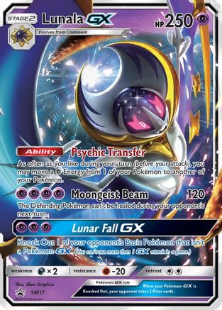 Lunala GX - SM17 (SM17)/248 Promo Holofoil