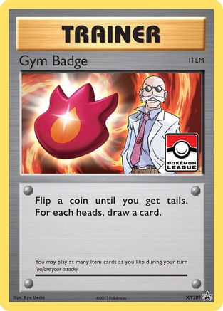 Gym Badge (Blaine) (XY209)/211 Promo Holofoil