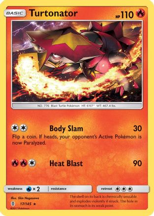 Turtonator (17)/145 Rare