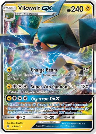 Vikavolt GX (45)/145 Ultra Rare Holofoil