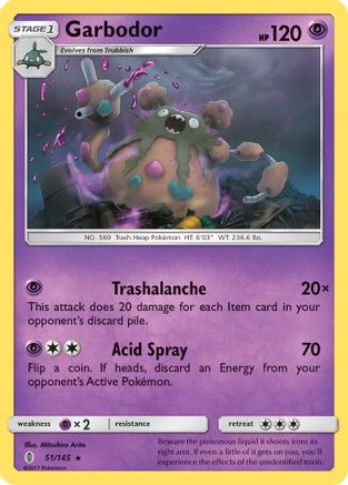 Garbodor (51)/145 Rare
