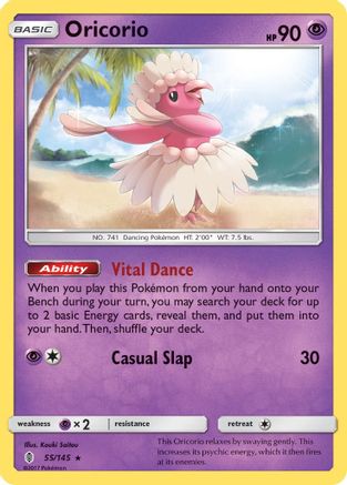 Oricorio (55) (55)/145 Rare