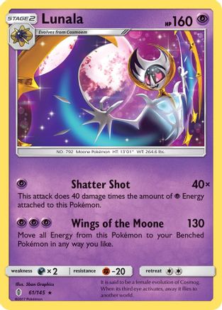 Lunala (61)/145 Rare