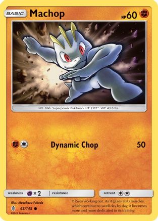 Machop (63) (63)/145 Common