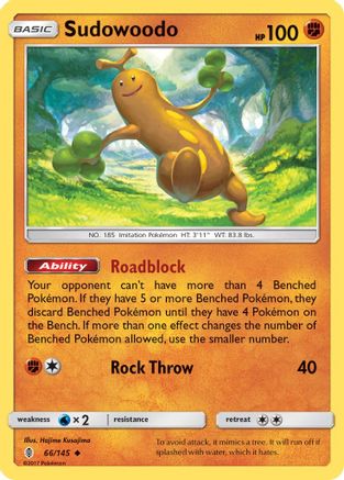 Sudowoodo (66)/145 Uncommon