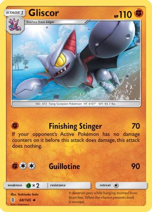 Gliscor (68)/145 Uncommon