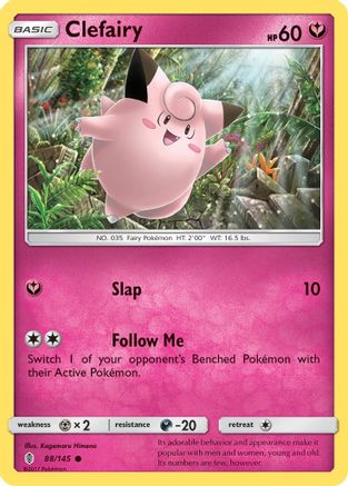 Clefairy (88)/145 Common Reverse Holofoil