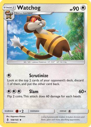 Watchog (108)/145 Uncommon