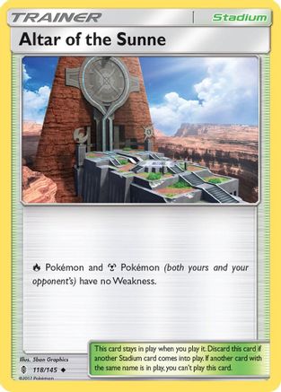 Altar of the Sunne (118)/145 Uncommon