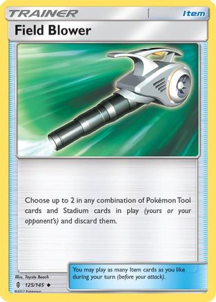 Field Blower (125)/145 Uncommon Reverse Holofoil