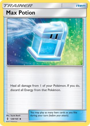 Max Potion (128)/145 Uncommon Reverse Holofoil