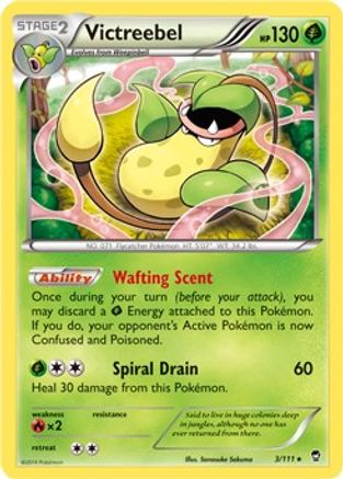 Victreebel - 3/111 (XY Furious Fists) Rare