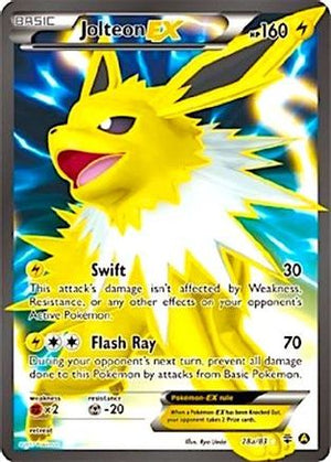 Jolteon EX - 28a/83 (28a)/83 Promo Holofoil (Cabinet-NM)