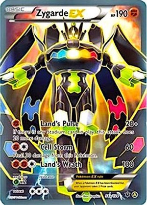 Zygarde EX - 54a/124 (54a)/124 Promo Holofoil (Cabinet-NM)