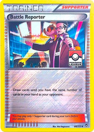 Battle Reporter - 88/111 (Pokemon League) (88) Promo Reverse Holofoil