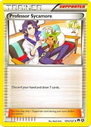 Professor Sycamore - 107a/122 (Non-Holo) Promo