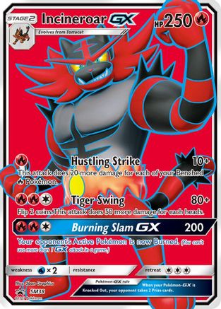 Incineroar GX - SM38 (SM38)/248 Promo Holofoil
