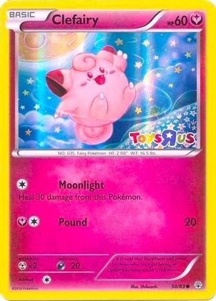 Clefairy - 50/83 (Toys R Us Promo) (50) Promo Holofoil