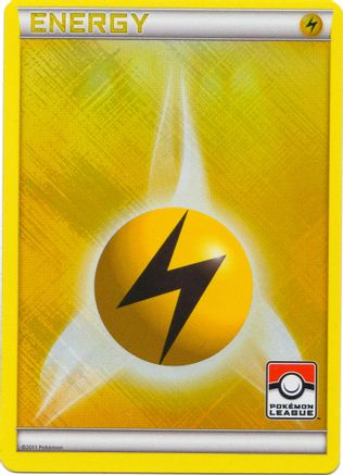Lightning Energy (2011 Pokemon League) Promo Holofoil