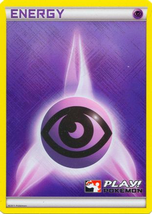 Psychic Energy (2011 Play! Pokemon) Promo Holofoil