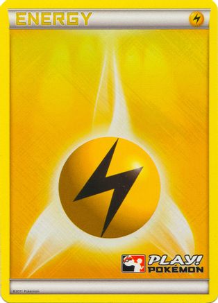 Lightning Energy (2011 Play! Pokemon) Promo Holofoil