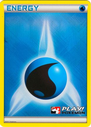 Water Energy (2011 Play! Pokemon) Promo Holofoil