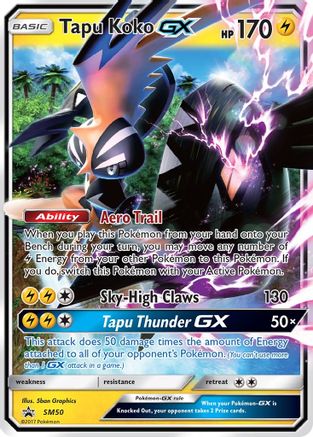 Tapu Koko GX - SM50 (SM50)/248 Promo Holofoil