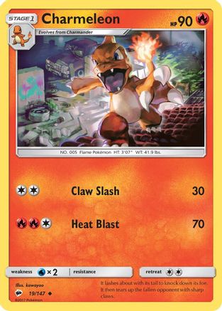 Charmeleon (19)/147 Uncommon
