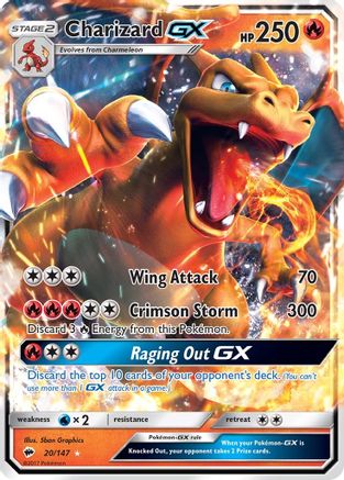 Charizard GX (20)/147 Ultra Rare Holofoil